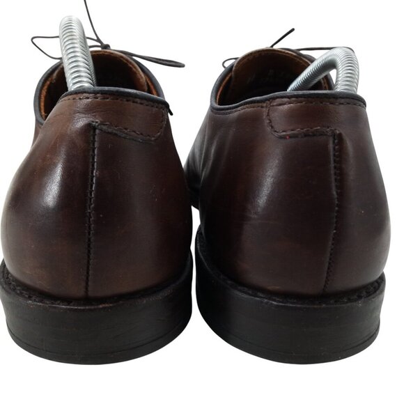 Allen Edmonds Delray Brown Leather Lace Up Oxfords Size 11 Loafers Split Toe - Picture 5 of 14